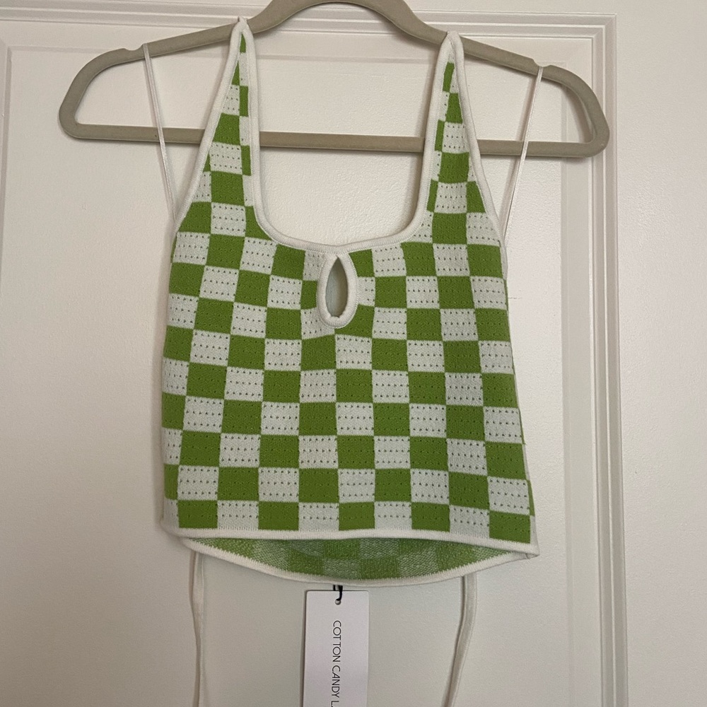 NEW HALTER CROP TOP
